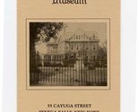 Seneca Falls Historical Society Museum Brochure New York 1990&#39;s - £9.34 GBP