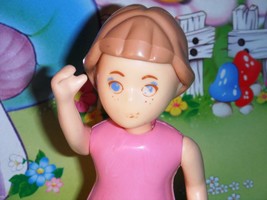 Little Tikes Dollhouse Mom Doll w/ Brown Hair Pink Skirt Set Vintage RAR... - £12.44 GBP