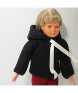 Modern Youth Boy Doll 11 1526 Caco Blk Hoodie Flexible Dollhouse Miniature - £25.00 GBP