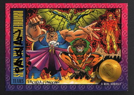 1993 SkyBox Marvel X-Men Series II Art Card SIGNED Dan Panosian Brotherhood Evil - £10.30 GBP