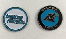 NEW NFL Carolina Panthers Golf Ball Marker Coin 24mm Double Sided - $6.92