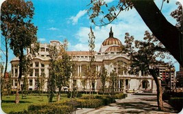 Chrome Mexico Postcard Da886 Palace of Fine Arts Palacio de Bellas Artes Centro - £3.10 GBP