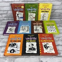 Diary Of A Wimpy Kid Hardcover 10 Book Lot Volumes 1 and 3 Through 11 - £30.35 GBP