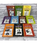 Diary Of A Wimpy Kid Hardcover 10 Book Lot Volumes 1 and 3 Through 11 - £30.36 GBP