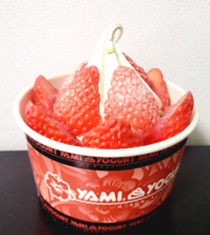 YAMI YOGURT HAWAII Soft serve ice cream food sample strawberry - £43.99 GBP