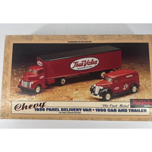 1938 Chevy Panel &amp; 1950 Cab &amp; Trailer Ertl Die Cast 1/43 B426 True Hardw... - £25.70 GBP