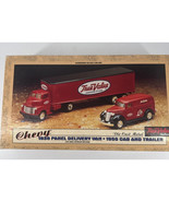 1938 Chevy Panel &amp; 1950 Cab &amp; Trailer Ertl Die Cast 1/43 B426 True Hardw... - $43.66 CAD