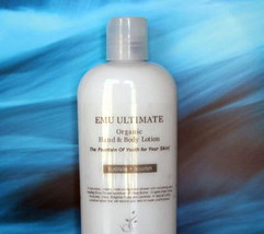 Emu Oil HAND &amp; BODY LOTION/Cream -100% Natural/Organic- Unscented - Infused with - £6.97 GBP