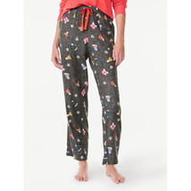 Joyspun Women&#39;s Print Flannel Sleep Pants, Multicolor Size XL  (16-18) - $17.63