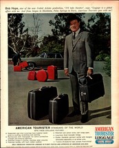 1965 Bob Hope photo American tourister luggage movie tie vintage print ad e6 - £20.19 GBP