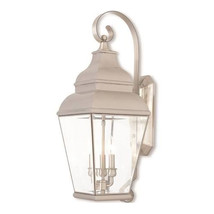 Livex Outdoor Wall Lantern Brushed Nickel - $1,267.38