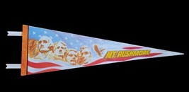 Vintage Mt Rushmore Felt Souvenir Banner Pennant Eagles Flag Stars and S... - $547.87 MXN