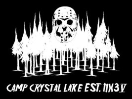 HORROR MOVIE TShirt Friday The 13th Camp Crystal Lake T-Shirt Mens Women... - £10.16 GBP