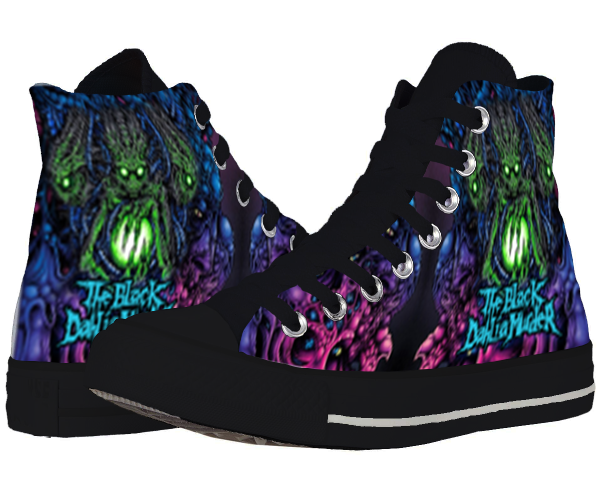 New The Black Dahlia Murder  Breathable Lightweight Printed Canvas Shoes - $37.99+