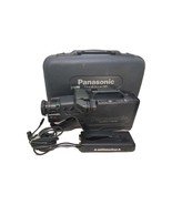 Panasonic AF X8 CCD OmniMovie VHS HQ Camcorder Camera PV-420D  - $136.97 CAD