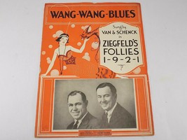 Antique Sheet Music Wang Wang Blues 1921 Ziegfeld&#39;s Follies - £7.00 GBP