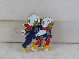 Vintage Olympic Pin - Howdy and Hidy Figure Skating Calgary 1988 - Stamped Pin - £11.96 GBP