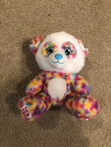 Build A Bear 2017 Plush Pastel Rainbow Confett Mini Panda 7 IN Stuffed T... - $23.26 CAD