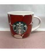 Starbucks Christmas Coffee 2018 Mug 14oz. Red Dots Green Siren Logo - £3.81 GBP