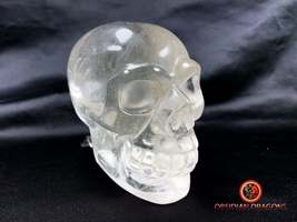 Crystal skull. Crystal skull. Natural mineral. unique piece - $215.00