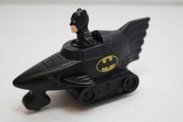 Batman Push &amp; Go Car Batwing 1991 McDonald&#39;s Happy Meal Toy Vintage DC C... - $11.85