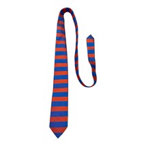 El Ganso Persimmon Blue Striped Tie Made in Italy – Early 2000s - $414.16 MXN