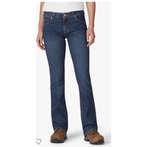 Dickies Relaxed Fit Bootcut Jeans Womens Size 10RG (34x33) Blue Denim Co... - $376.28 MXN
