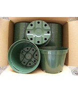 5&quot; azalea green plastic pot @ greenhouse nursery outdoor cactus planter ... - £79.92 GBP