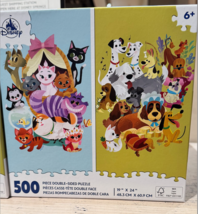 Disney Parks Disney Parks Cats and Dogs 2 Sided 500 pc Puzzle NEW