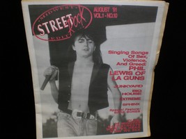 Street Rock Magazine August 1991 LA Guns, Junkyard, Extreme, Big House, Sphinx - £8.77 GBP