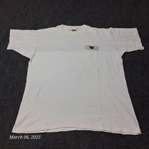 VGT North American Wildlife Shirt XL White 1994 Dirty White Single Stitch - $13.93