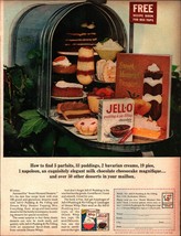 1963 Jell-O Pudding Pie Filling Mailbox Ad c6 nostalgic - £16.86 GBP