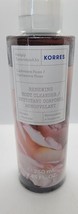 SEALED Korres body cleanser renewing hydrating Cashmere Rose  8.45 fl oz