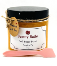 Pumpkin Pie Soft Sugar Scrub Exfoliating Bath Scrub holiday gift for her... - €8,11 EUR