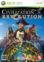 Xbox 360 Sid Meier&#39;s Civilization Revolution Japan Import Game Japanese - $51.66