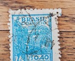 Brazil Stamp Correio 40c Used 559 Heavy Cancel - £2.22 GBP