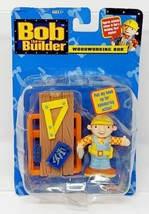 VTG Playskool Woodworking Bob the Builder 3" Figure 2001 Hasbro NIP New Hammer - $11.47