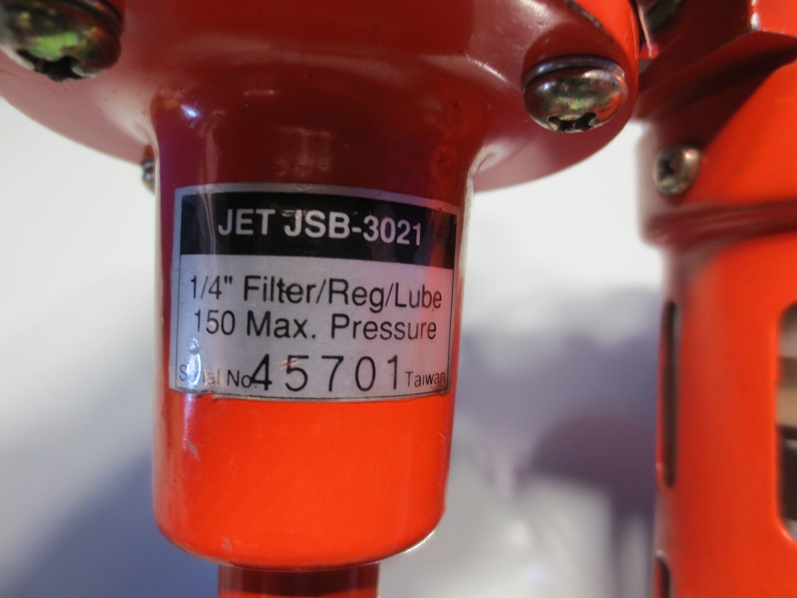 LEBLOND MAKINO FNC 74/A30 CNC JET JSB-3021 AIR  FILTER DISTRIBUTOR GAUGE COMBO Item image 2