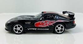 5&quot; Die-cast Metal, Dodge Viper GTR-S with Pull Back n Go Action (Black) - £7.62 GBP