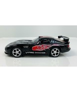 5&quot; Die-cast Metal, Dodge Viper GTR-S with Pull Back n Go Action (Black) - $183.60 MXN