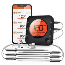 Bluetooth Meat Thermometer - Wireless Digital Food Thermometer With 6 Probes for - £26.55 GBP+