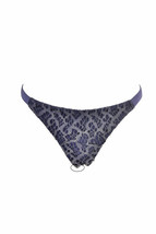 Agent Provocateur Womens Bikini Bottoms Elegant Lace Blue Size L - £106.73 GBP