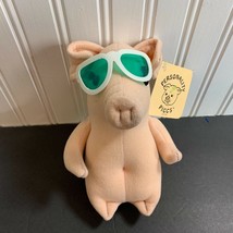 New Personality Pigs Randy Plush Stuffed Toy Animal Russ #7283 1984 - £14.02 GBP