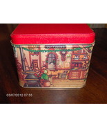 POTPOURRI PRESS CHRISTMAS TIN Mercantile General Store Holiday Metal Can... - $37.28