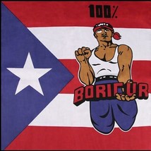 Puerto Rico 100% Boricur Flag Bandana Cotton Scarves Scarf Head Band Skull Wrap - £7.07 GBP