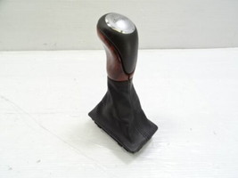 03 Mercedes R230 SL500 gear shift knob, black w/wood 2302673510 designo - $93.49