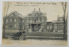 Geneva NY City Hospital North St Horse Buggy 1907 to Williamsport Pa Postcard S1 - £10.35 GBP