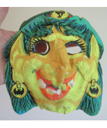 vintage halloween mask BEN COOPER witch mask 1960&#39;s ZEST BAR PROMOTION - $742.38 MXN