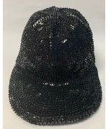 Sequin Baseball cap hat  black - $595.61 MXN