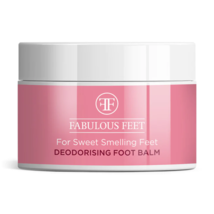 FABULOUS FEET Deodorising Foot Balm - Say Goodbye to Odours and Hello - $82.40